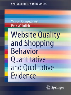 cover image of Website Quality and Shopping Behavior
